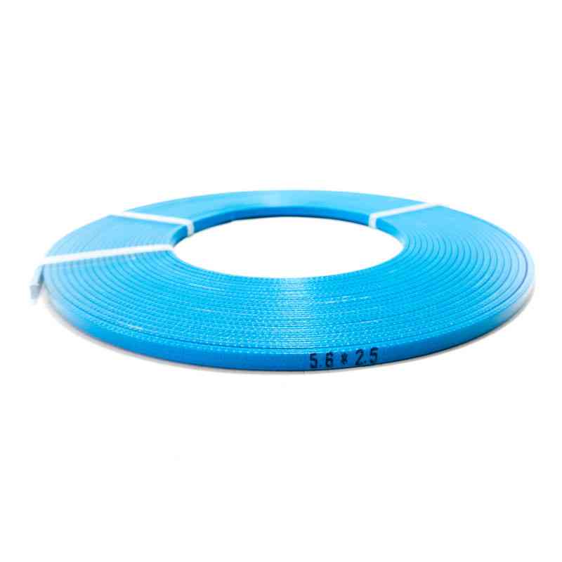 AD05625-BRE Cinta Guia Poliester Resina Azul Turquesa 5,6x2,5 Precio del Metro