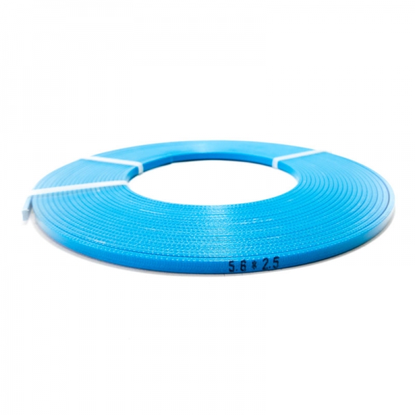 AD05625-BRE Cinta Guia Poliester Resina Azul Turquesa 5,6x2,5 Precio del Metro