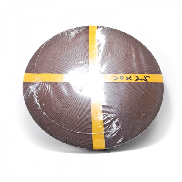 AD02025-T40 Cinta Guia PTFE  BRONZE 40% - DARK BROWN 20x2,5 Precio del Metro